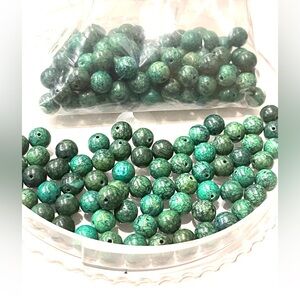 32 6mm Turquoise Beads